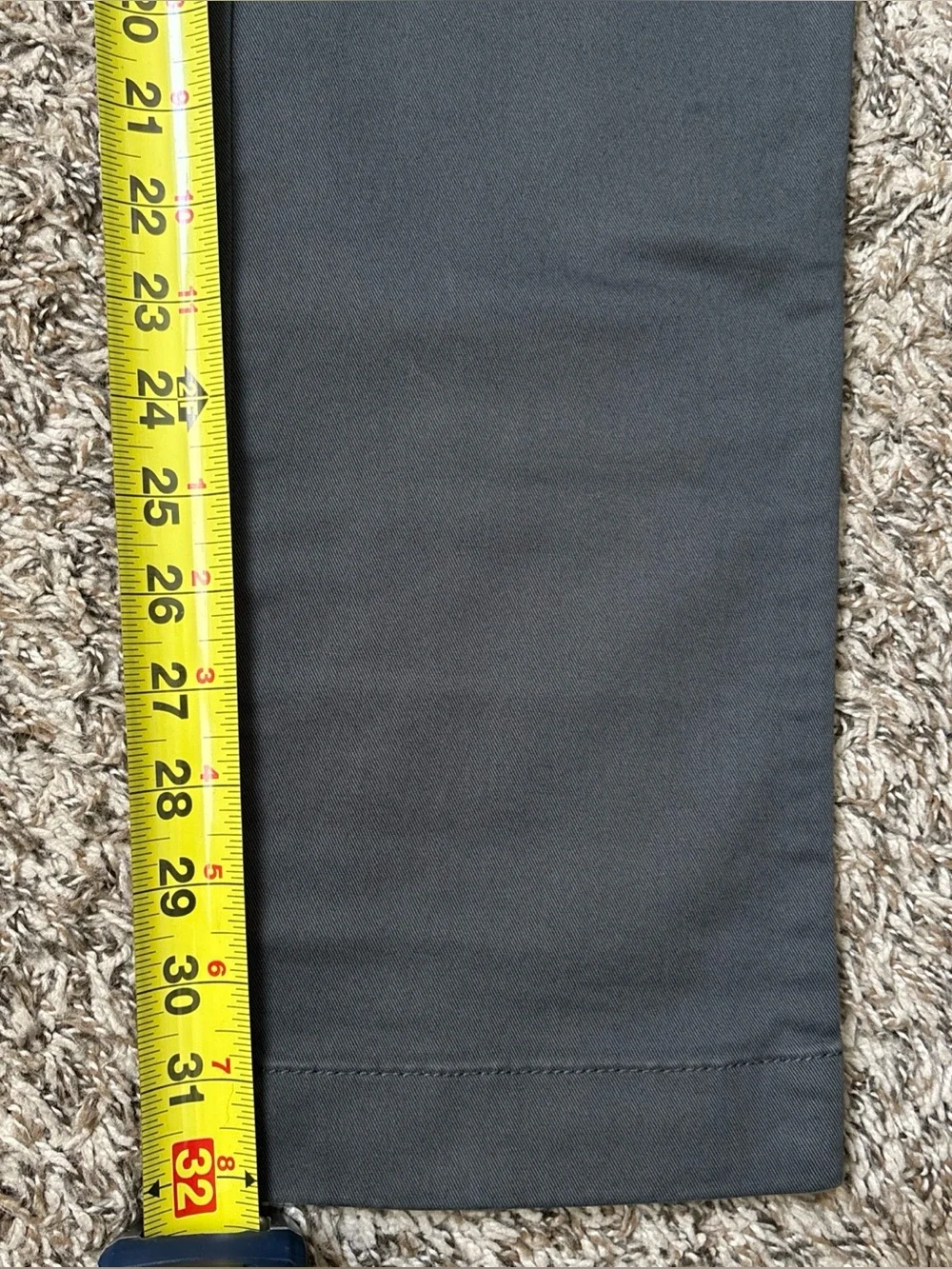 J. Crew Straight Gray Chino Pants
